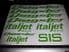 Italjet Dragster Decals/Stickers